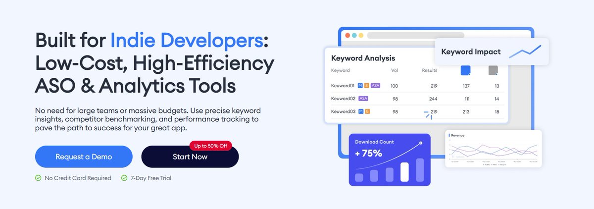 lancesmith7890's tweet image. No time to monitor competitors? FoxData tracks updates, rankings, and reviews automatically so small teams stay competitive. 👉 bit.ly/4oC36sY

Get #BlackFriday deal, enjoy up to 50% Off: bit.ly/3HAZuHK

#IndieDeveloper #AppAnalytics