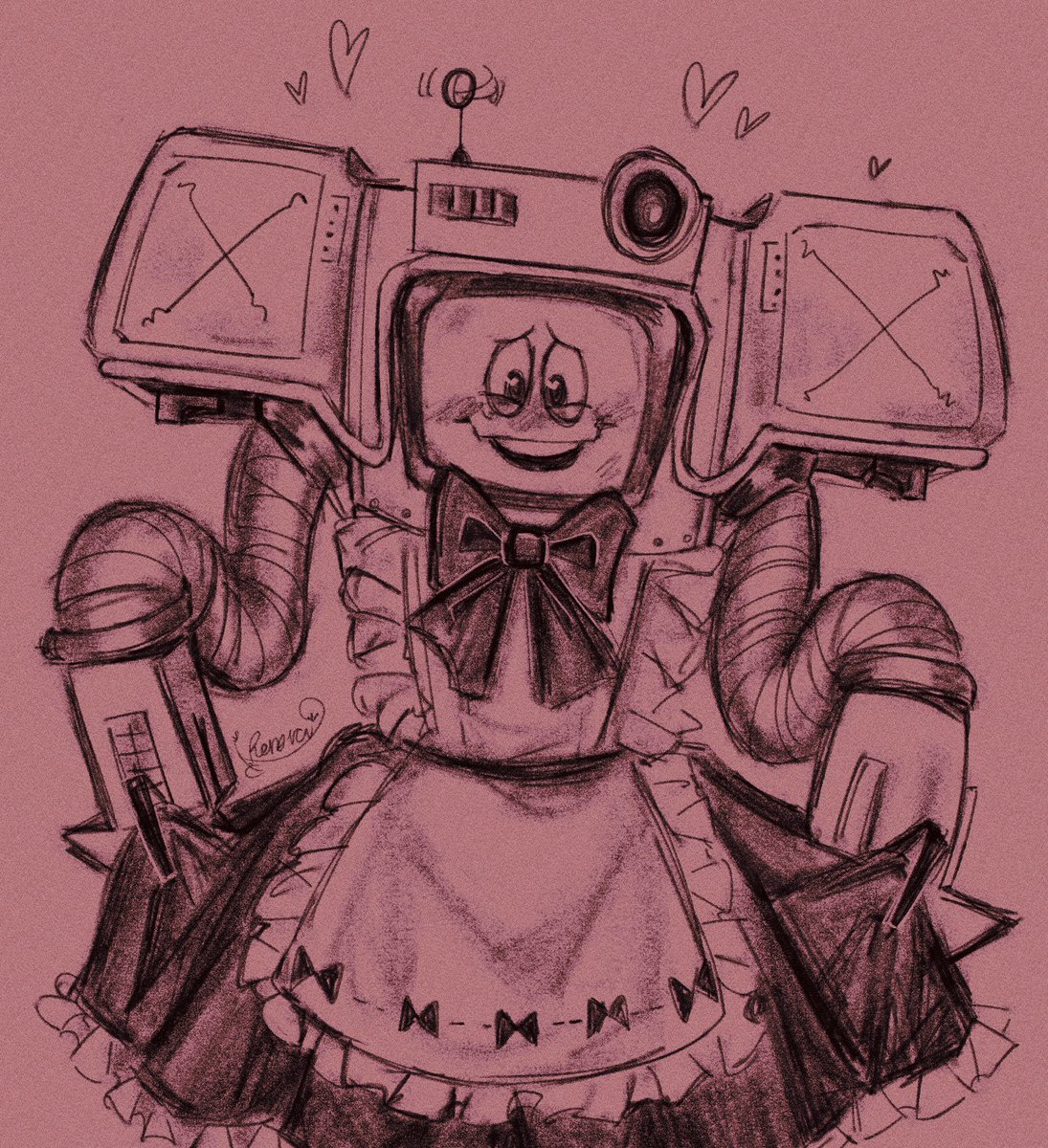 Renori_art's tweet image. It has been done