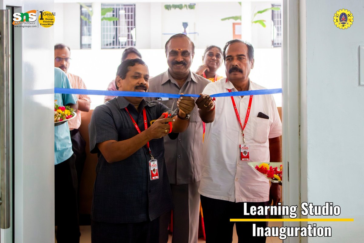 snsinstitutions's tweet photo. Thrilled to unveil 6 new Learning Studios at SNS Technology—world-class spaces built for innovation &amp; hands-on learning. A big thanks to everyone who made it possible! 🎉
#DesignThinking #LearningStudio https://t.co/QydnXzxBPE