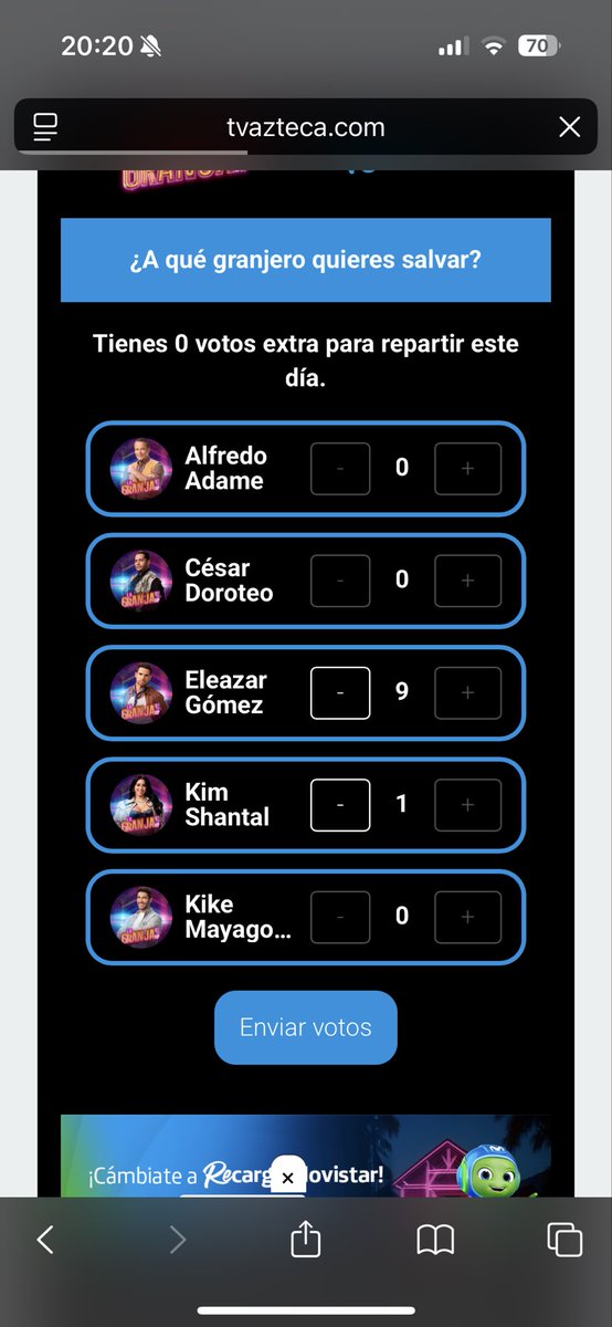 Soyomarislas's tweet image. Jamás pensé votar por Kim porque al inicio era mal pedo con Eleazar pero se necesita quedar para que le haga la vida imposible a Sergio por eso un voto para kim jajaja #LaGranjaVIP