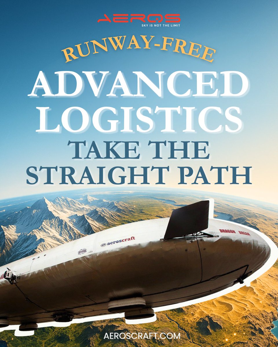 Only a few hundred runways on Earth can handle heavy cargo. Everything else gets stuck in the same airports.
The Aeroscraft already proved the tech to break free: true VTOL, steady hover, no runway needed.
We go where cargo is needed, not where runways are.