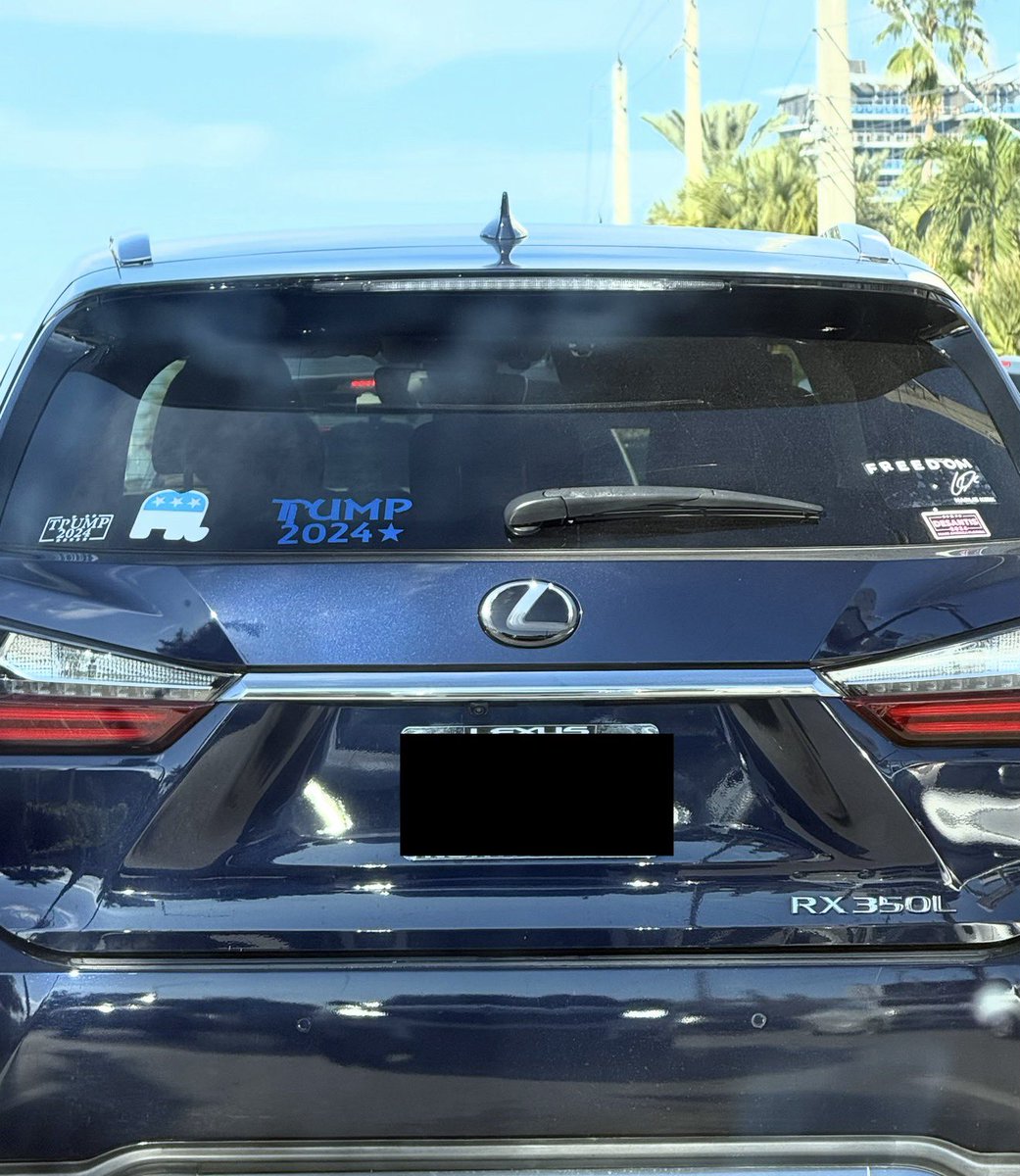 This is my mom’s car … how you know I was raised right … a true patriot who gives zero fvcks what anyone gotta say about it! Merica’! 

#MAGA