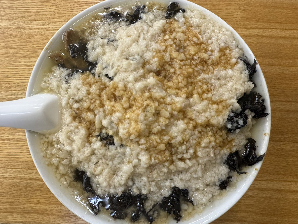 昨日行ったラーメン潤
岩海苔ラーメン鬼脂🍜