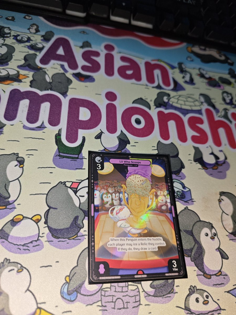 JhiLyn224's tweet image. Selling Asian Championship Promo Card Lil Who Scoops Epic Foil! Give me Offer #Cardcollection #promocard