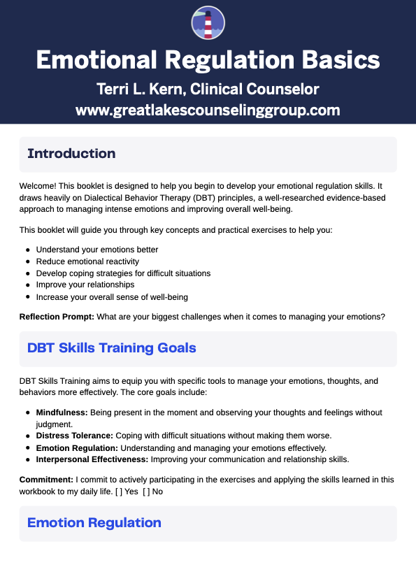 TerriKern's tweet photo. Feeling overwhelmed by your emotions? You’re not alone! Emotional Regulation Basics is here to guide you through understanding and managing your feelings with practical DBT skills. https://t.co/C67PIDqYzr #SelfCare #EmotionalIntelligence #DBTSkills https://t.co/VT4X0vGZSh