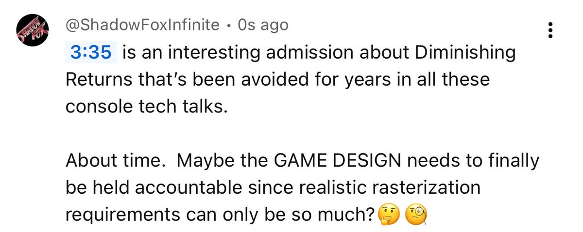 ShadowFoxArche's tweet photo. Never hear this when talking about why Nintendo hardware is the way it is, but the moment non-Nintendo hardware is under scrutiny, we magically understand limits and working around them🤨🤔#ITP #IT101 https://t.co/0UKmCL58ib
