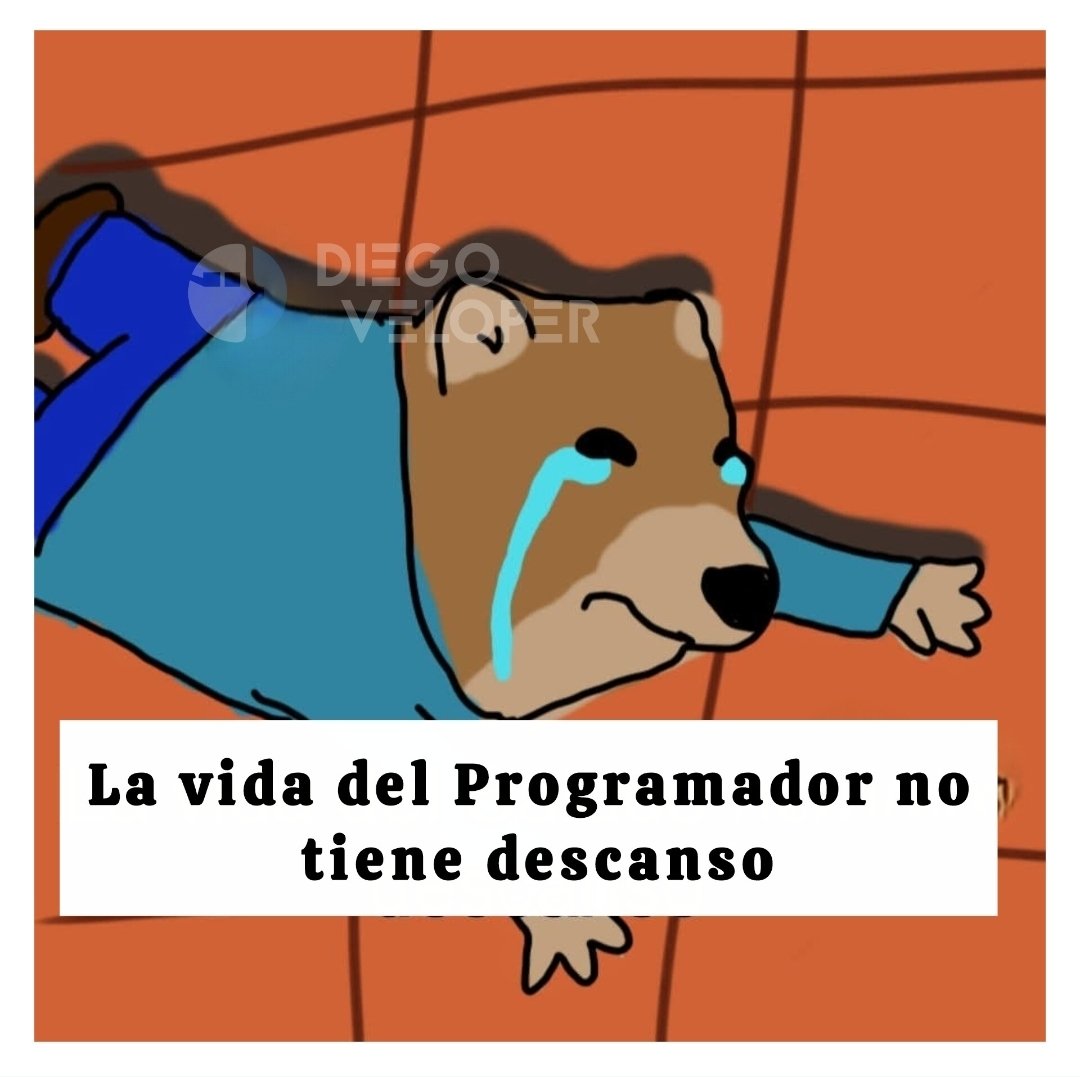 memeveloper's tweet image. Mañana es lunes 😐