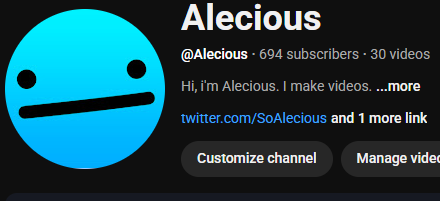 SoAlecious's tweet photo. 30 VIDEOS 🥳🎉💙 https://t.co/85dhleSzM6