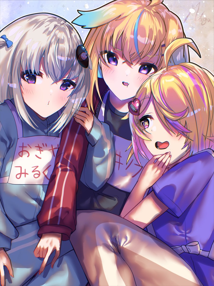 Kuitsu_Nagu's tweet image. おぎゃノラいす　深層体育祭の綱引きで距離がﾑｷﾞｭ……としていた思い出