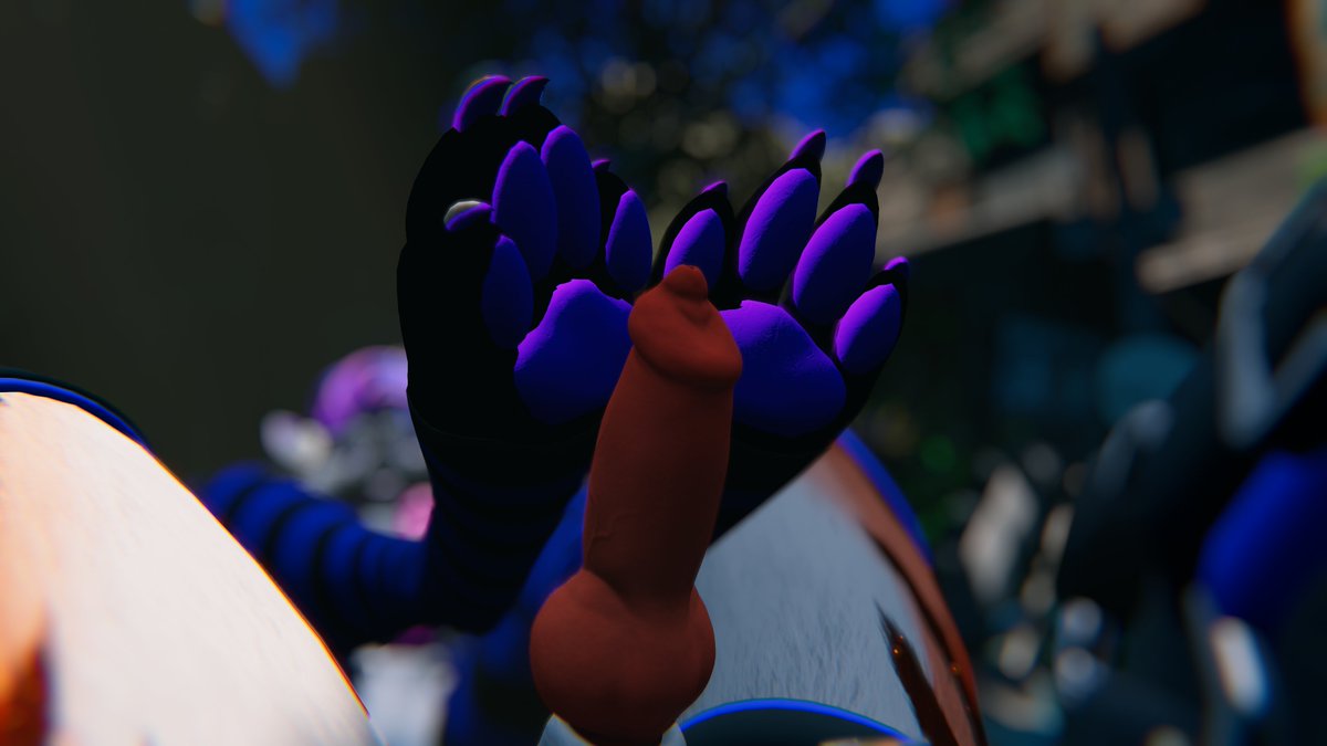 SylvenFluff's tweet photo. 🐾Paws!!!🐾 
ft @Yokai_404AD 

#nsfw #furrynsfw #furrylewd #lewd #vrchatlewd #vrchatnsfw #vrfurry #furry #yiff #vrlewd #vrcnsfw #vrclewd #rexouium https://t.co/JplG76DgFD