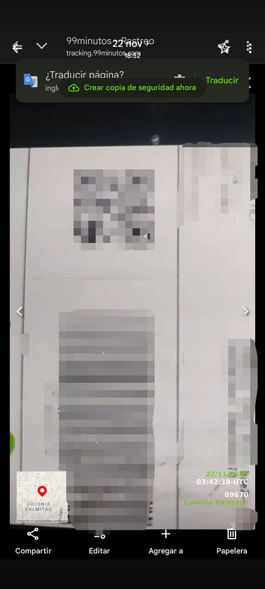liebeewig69's tweet photo. @99minutos Cómo es posible que el repartidor supuestamente hiciera un intento de entrega estando a 11 km de mi domicilio. Argumenta haberme contactado pero no sube evidencia que lo confirme. Hoy me escriben de su WhatsApp oficial y resulta que por un tema técnico no se registra mi domicilio https://t.co/TbbdJp5OO5