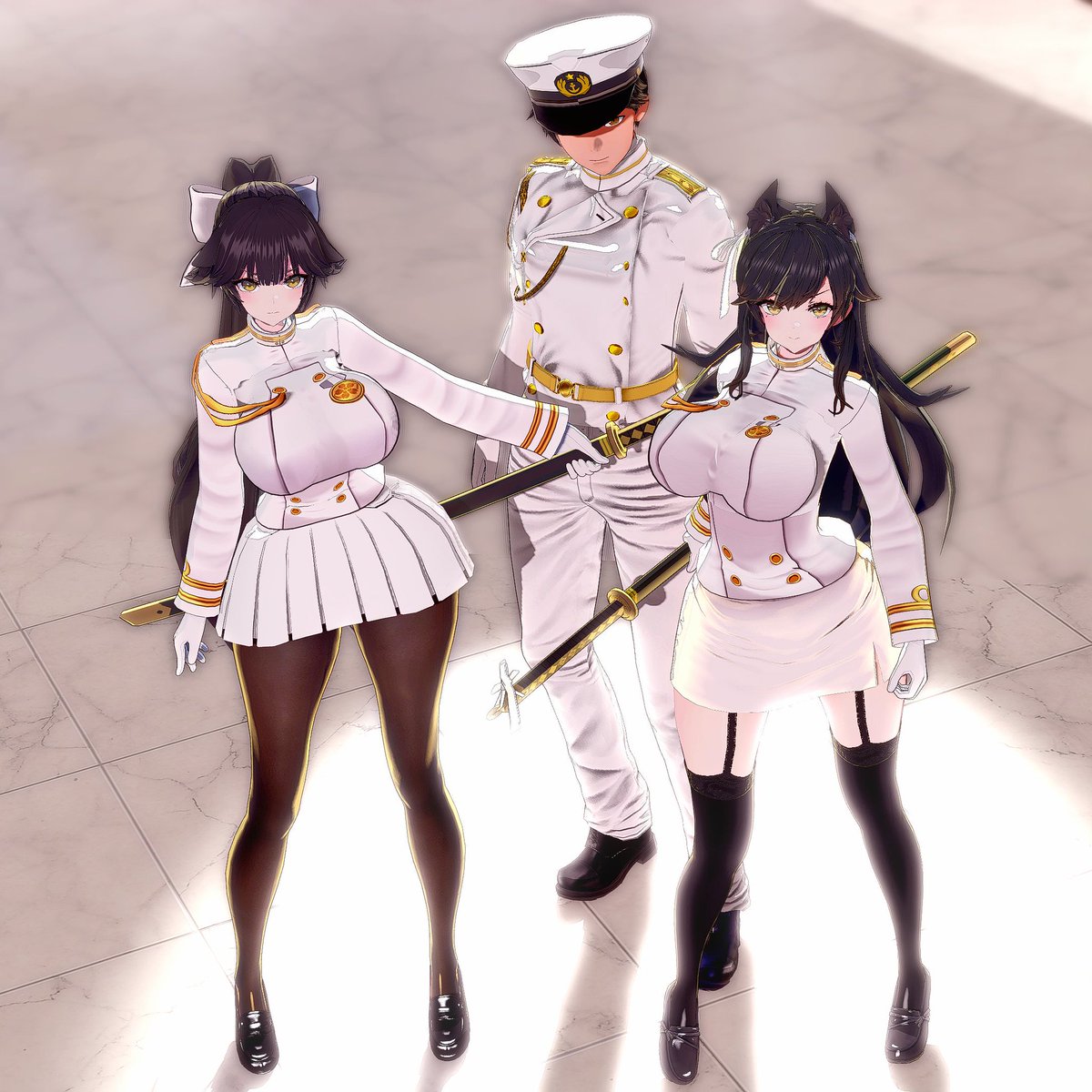 AtagoICN's tweet photo. It seems Atago and Takao are defending their dear commander. Show them how powerful you are~

#nsfwrp #lewdrp #mvrp #alrp #azurlanerp https://t.co/N2cwoWAnjW
