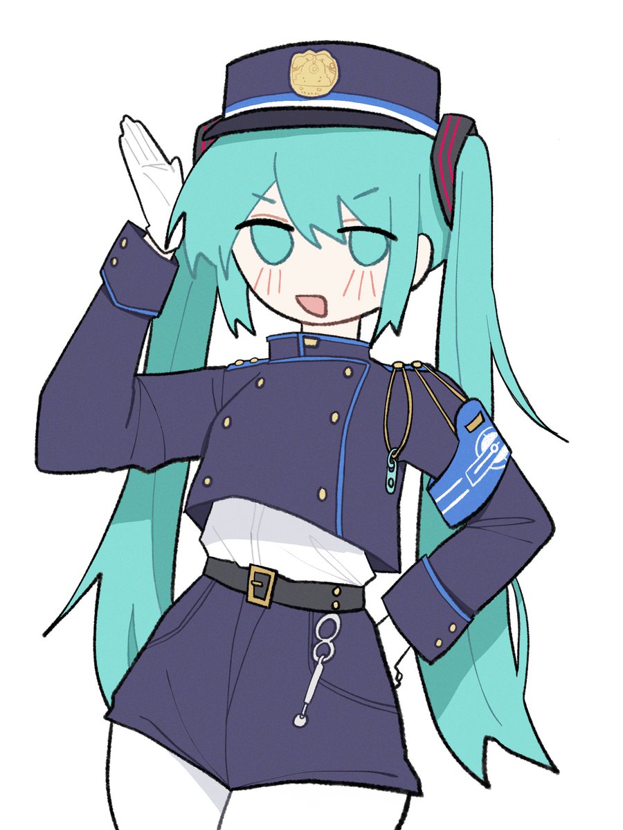 #初音ミク × #ブルアカ 