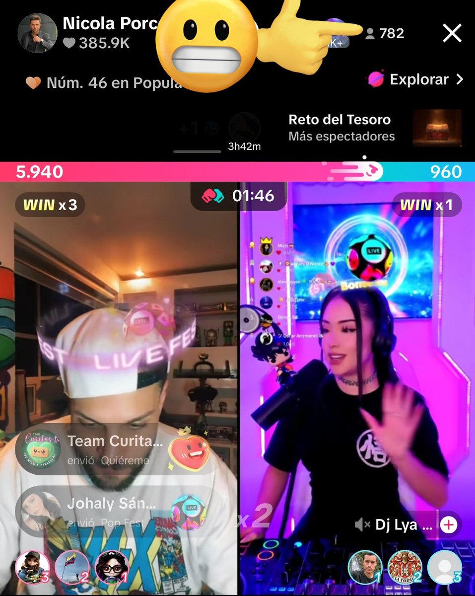 terchie05's tweet photo. Hahahahaha cuando estas pendejeando por TIKTOK y te sale su live de la piltrafa y ya ni llega los 1k ni siquiera a los 900 vistas hahahaha el supuesto Rey de las Kikas cada día más Muerto hahaha
#NicolaPorcella https://t.co/JEYpjPFykB