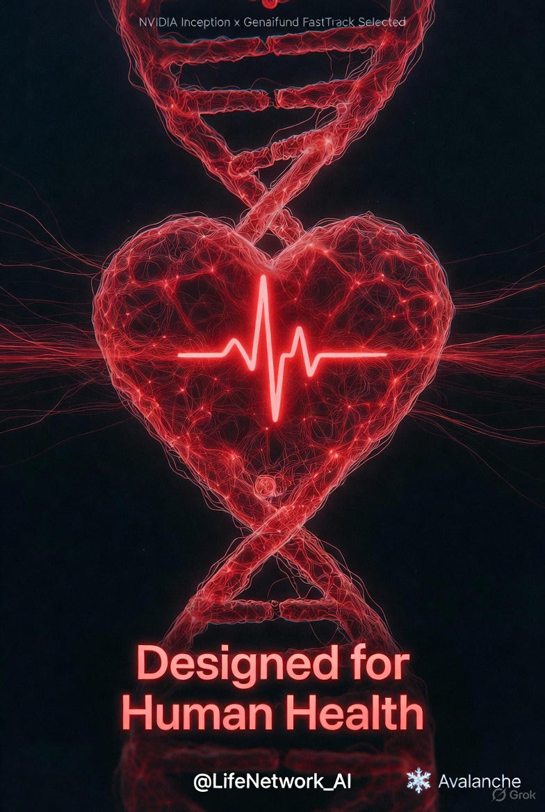 WLFI_wu's tweet image. Congratulations to @LifeNetwork_AI for being selected as one of the top six in the NVIDIA × Genaifund FastTrack global competition! 🔥
LIFE AI, the flagship medical model from Avalanche, is here!

Designed for Human Health 💚
testnet.lifeai.io/ref?code=XIZ9U…
#LifeAI #NVIDIAInception