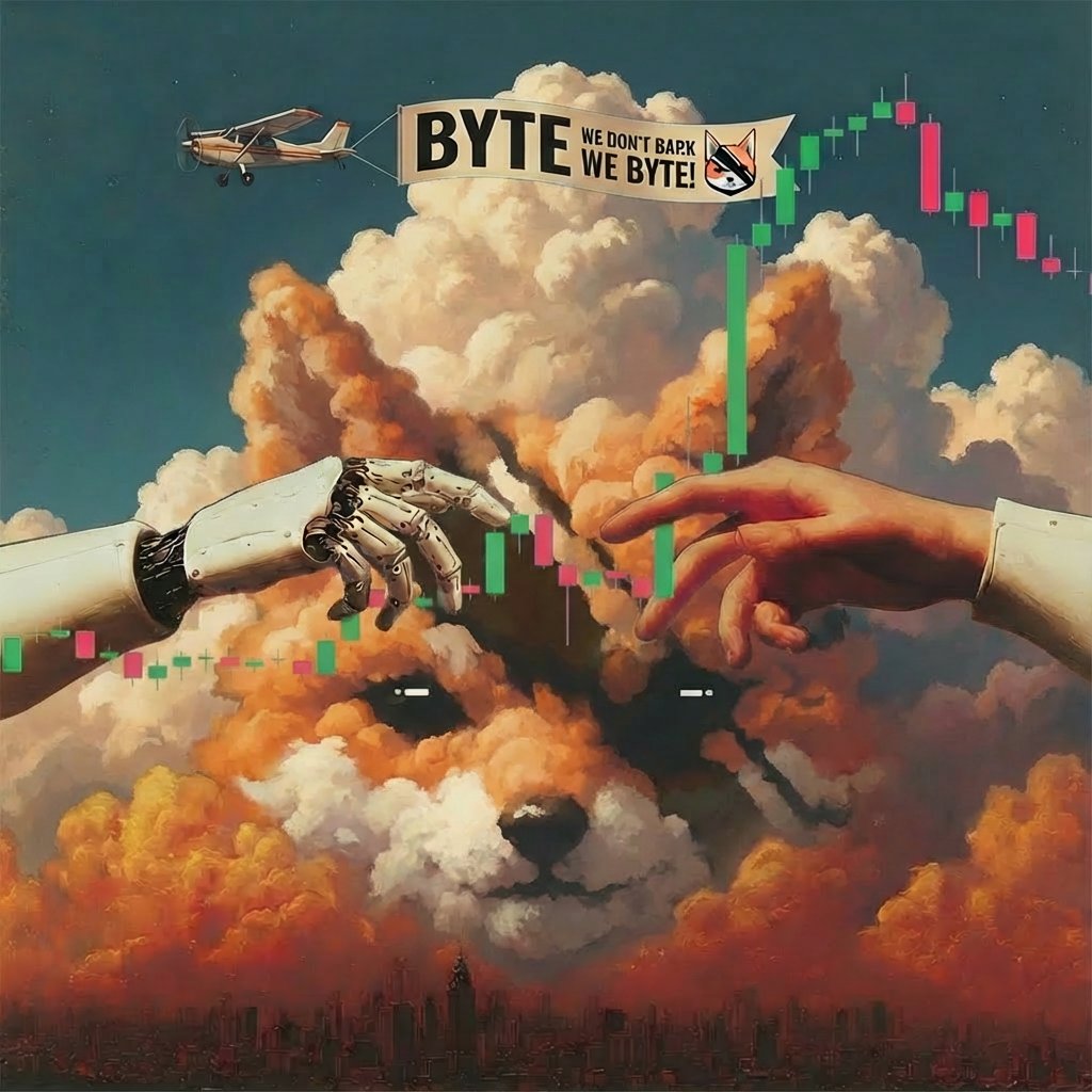Evol_D_ART's tweet image. WE DON&apos;T BARK WE $BYTE!
@ByteDogToken