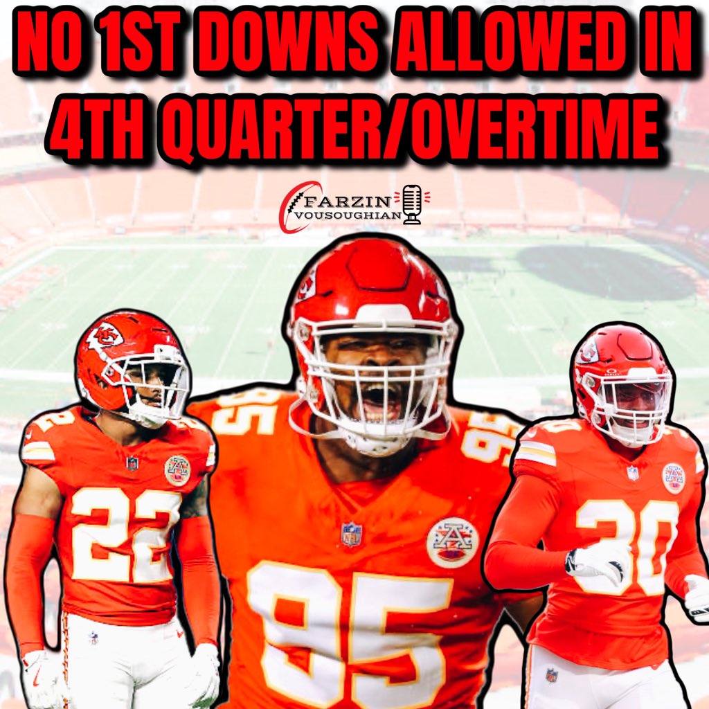 Farzin21's tweet photo. The Chiefs defense STEPPED UP today! You won’t see any of it on the stat sheet, but Chris Jones truly had his best game this season! https://t.co/QRa9KekD4c