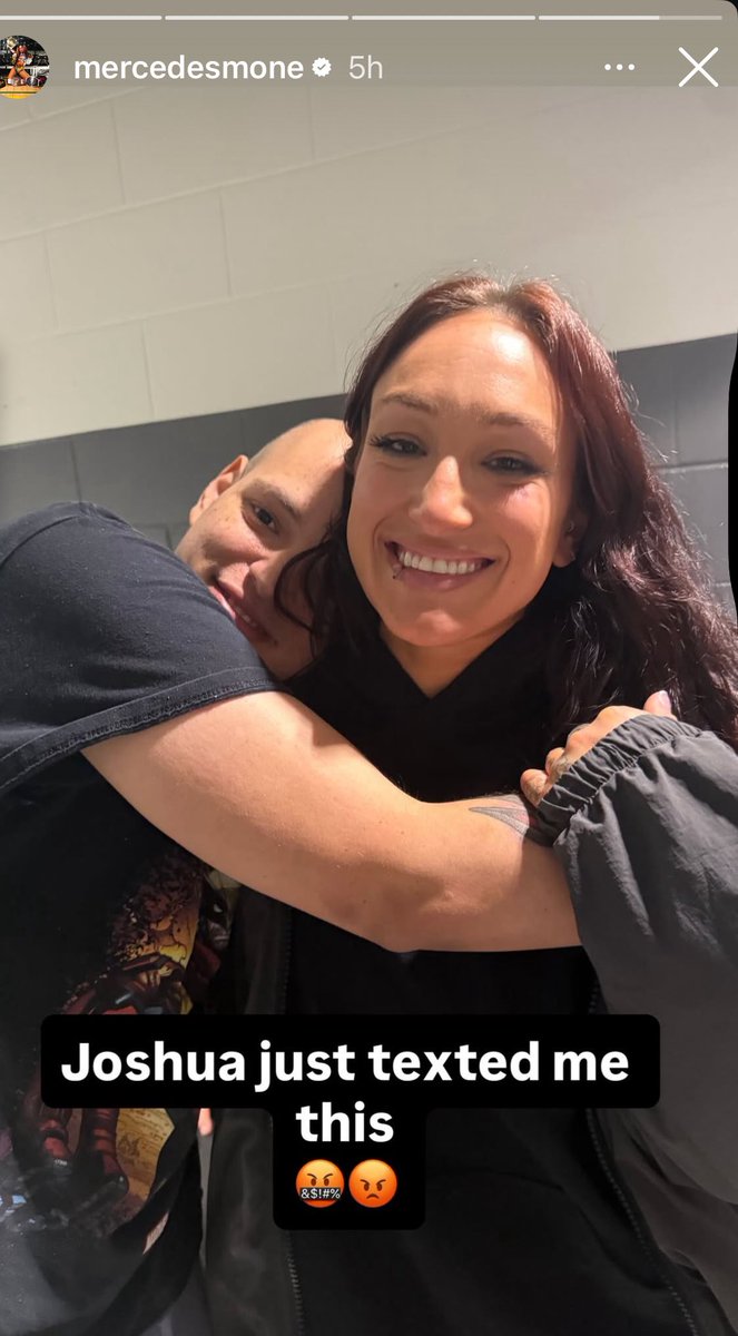 Fightful's tweet image. Mercedes Mone’s brother has a favorite wrestler and it’s Kris Statlander 😂