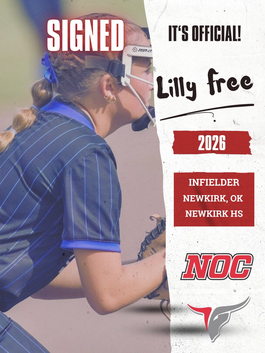 CLASS OF 2026 ALERT!
Welcome Infielder Lilly Free from Newkirk, OK.  Kills it on the field and in the classroom.  Lilly will do awesome things on and off the field beginning next fall!
#NOCTonkSB
#rollmavs