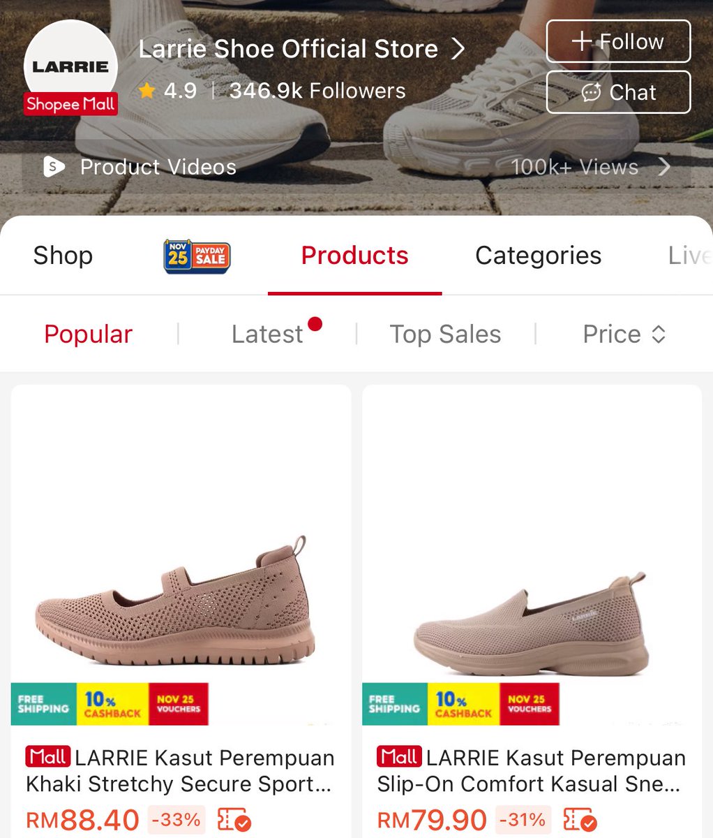 xxfinaaa's tweet photo. Wanita cantik sekalian, selain Sk*chers, sini i nak share LUBUK KASUT COMFY &amp; harganya jauh LEBIH MURAH 💯✨ 

1. Corolla
2. Dusto
3. Larrie
4. Happy2u 
5. Anta 
6. Hawkwell
7. Dr Cardin 

From slip on to sneakers to ballerina shoes! Semua ada 🎀💖✨ https://t.co/wrWLfb9fFY