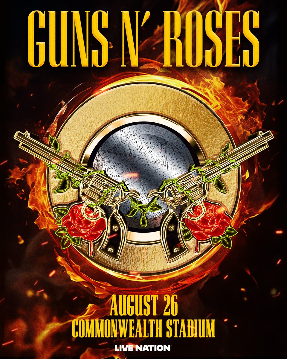 🚨JUST ANNOUNCED📢
🎤Another Kick-Ass Cruz Concert...
🤘🏼GUNS N' ROSES
📅August 26th at Commonwealth Stadium
🎫Tickets go on sale Friday, December 5th at 10am at ticketmaster.ca
Text the word "ROSES" to 780-989-0957 for your chance to win a pair of tickets!