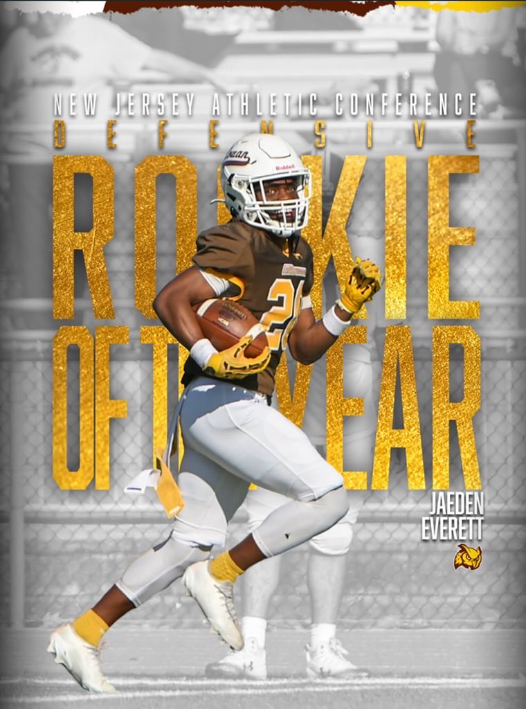 NJAC DEFENSIVE ROOKE OF THE YEAR 💎💎
<a href="/FollowTheRuless/">Coach Pat Ruley</a> <a href="/coachdwaugh_RU/">dante waugh</a> <a href="/Rowan_Football/">Rowan Football</a>