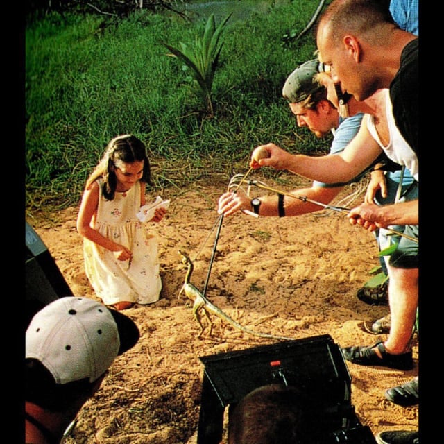 alucard8791's tweet image. "Jurassic Park, Lost World"
(1997) Preparando el opening del film 
#practicalfx  detras de escena