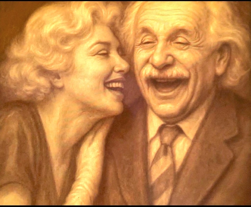 Gaurav_SBisht1's tweet image. वह सिर्फ़ एक सुंदर चेहरा नहीं थीं।
कहा जाता है कि मर्लिन ने एक बार आइंस्टीन से मज़ाक में कहा था:
तुम्हारा और मेरा एक बच्चा हो सकता है—मेरी सुंदरता और तुम्हारी समझदारी।
जिस पर उन्होंने जवाब दिया:
हाँ  मेरी समझदारी और तुम्हारी सुंदरता।
ज़्यादातर लोग नहीं जानते थे कि मर्लिन मुनरो का…