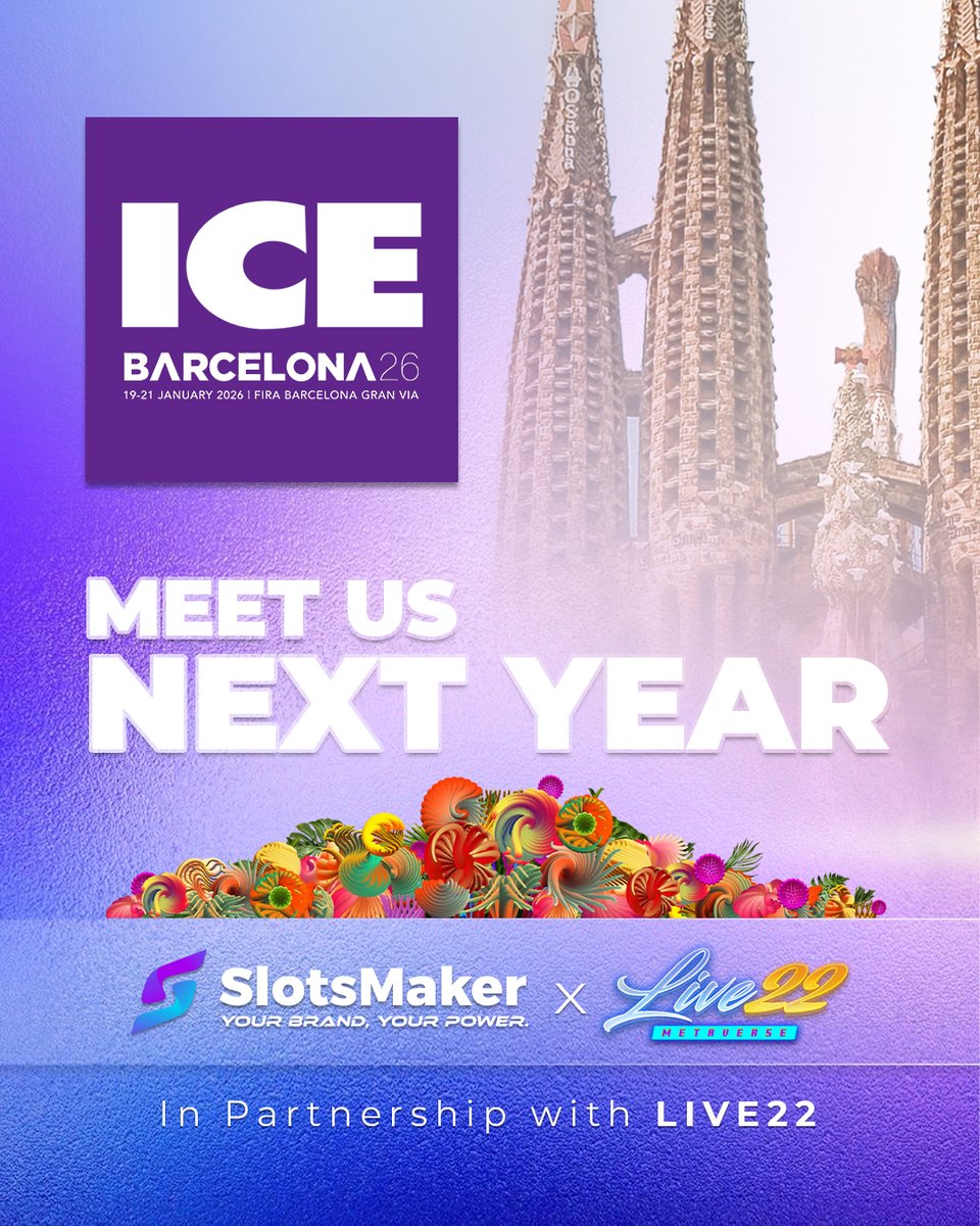 slotsmaker's tweet image. Our SlotsMaker crew is hard at work preparing our latest slots collaboration, which will be featured at the Live22 booth at ICE Barcelona 2026. 

#SlotsMaker #Live22 #ICEBarcelona2026 #ICEBarcelona2026 #iGaming #Exhibition #GameDevelopment