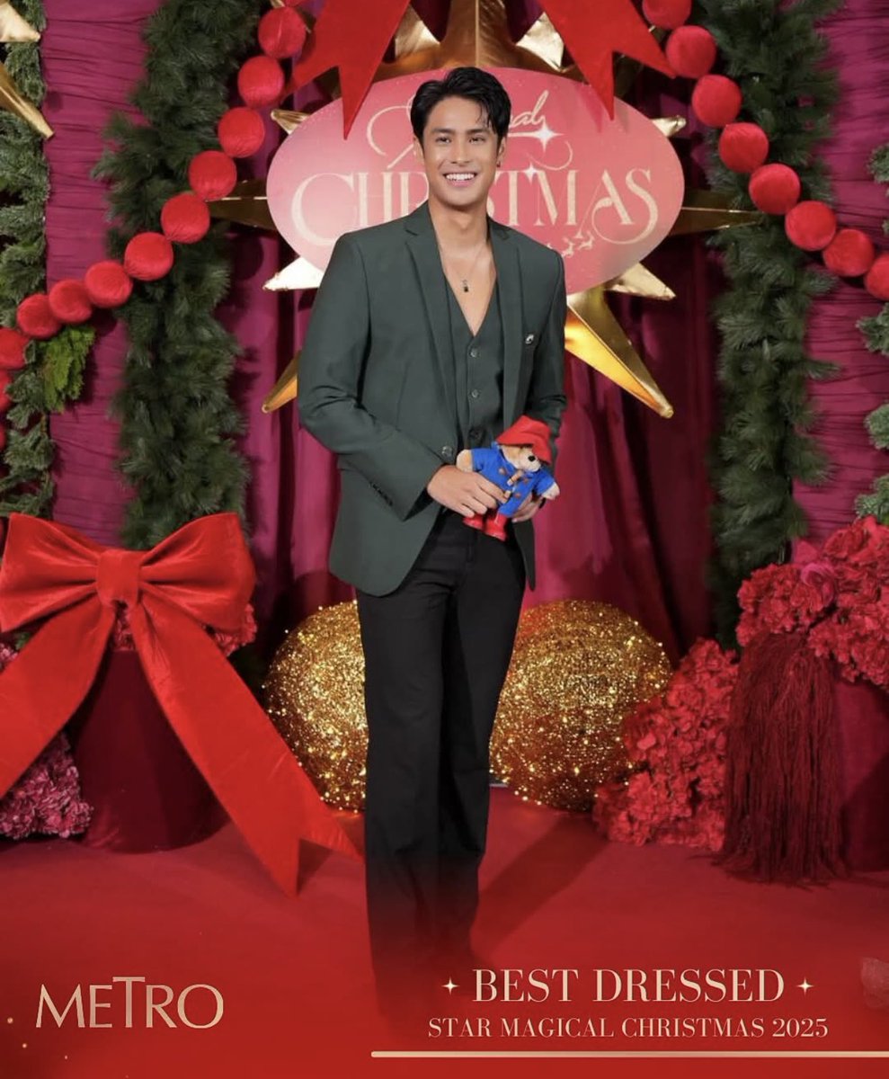 atlasBidaKontra's tweet photo. Best dressed of the night 2025 @starmagicphils @MetroMagPH 

#MaymayEntrata #Roja #DonnyPangilinan #MayDon https://t.co/EXboubCzER