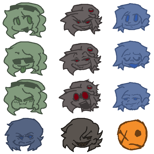 artz_hoogbru's tweet photo. some oc doodles i made this week. gotta take a lil break from the pink valley stuff yk https://t.co/5JQejjy2pw