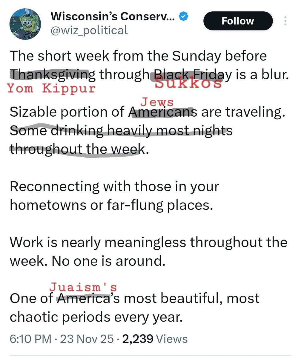 AvrahamEngelson's tweet image. Edited for Orthodox Jews