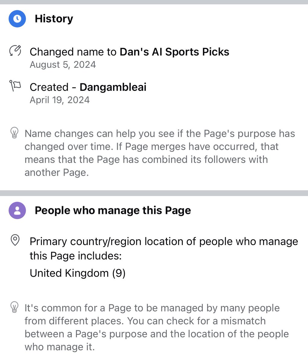 Why do you all each have 8 people in the UK managing your FB accts? 🤔