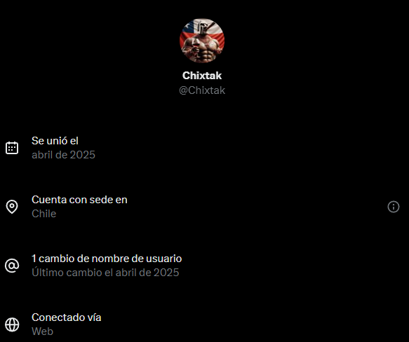 No puedo ocultarlo mas.... Efectivamente soy chileno