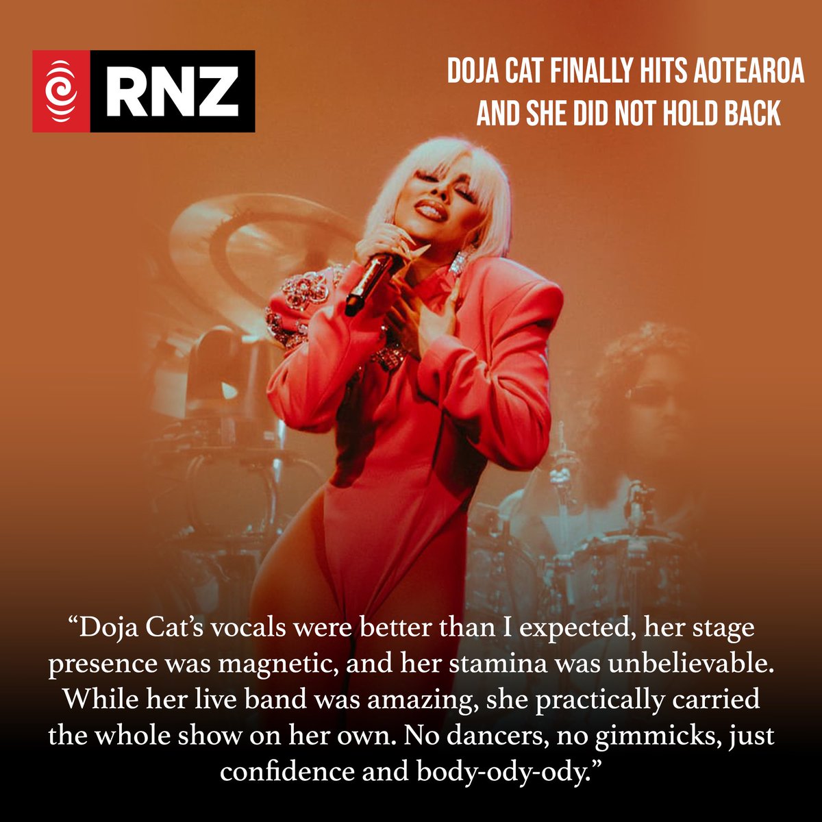 DojaHQs's tweet photo. With just two shows in, reviews for @DojaCat’s #TourMaVie are in and critics are loving it 💗✨ https://t.co/cwnsZWGJQH