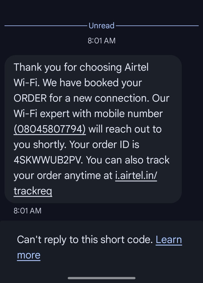 ABatra77's tweet photo. Dear @jagograhakjago Reddit is filled with reports by @airtelindia customers about unsolicited calls and texts from Airtel on the pretext of some Wi-Fi installation request without any such action taken by the consumer. When will you wake up? https://t.co/ptJlekwAUp