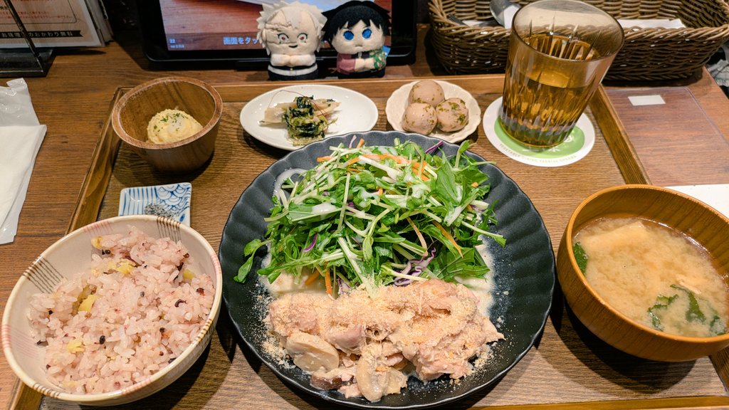 TechiTechigyu's tweet image. 久しぶりにやさいの王様に来てる。
いただきます✨