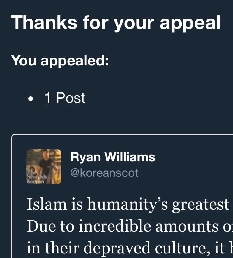 He was banned from X for stating facts that some people simply don’t want to hear, about cousin–child marriages in parts of the Islamic world, a practice that does damage IQ rates and is well-documented both in Muslim countries and within Muslim communities in the West. Calling