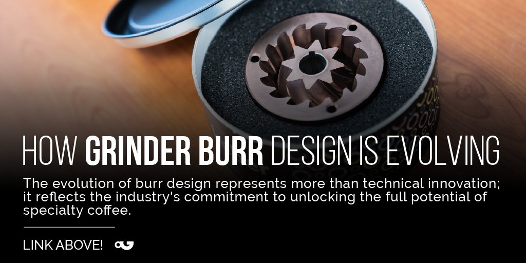 PerfectDailyG's tweet photo. The evolution of #burrdesign represents more than technical innovation; it reflects the industry's commitment to unlocking the full potential of #specialtycoffee.👉 https://t.co/ExLxhwaBMe https://t.co/kHK1u99PBF
