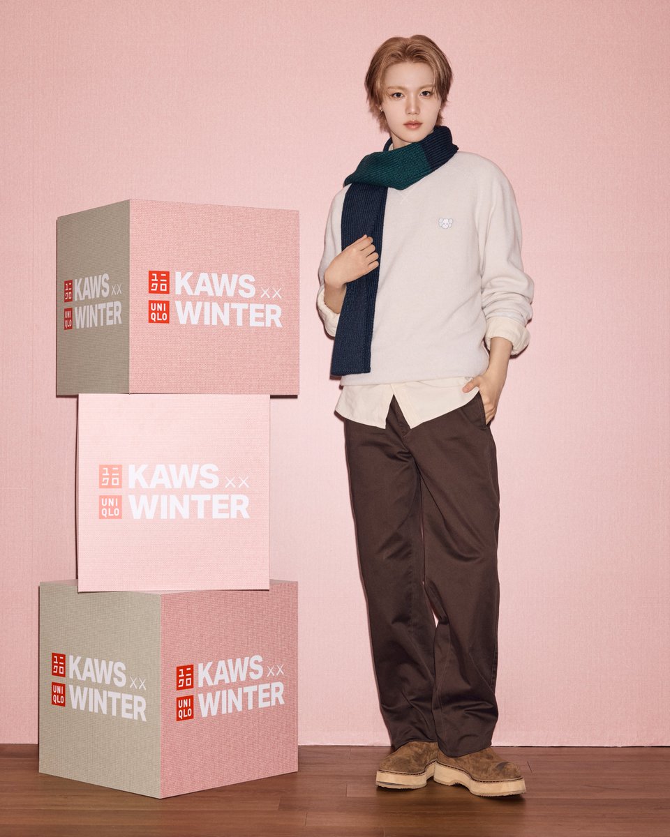 UNIQLO_JP's tweet image. 💎🐰💎
【#DOYOUNG #ドヨン 着用】
カウズ ウィンター ラムクルーネックセーター
カラー: 01 OFF WHITE
カウズ ウィンター ヒートテックニットマフラー
カラー: 69 NAVY
s.uniqlo.com/4ohuj3k