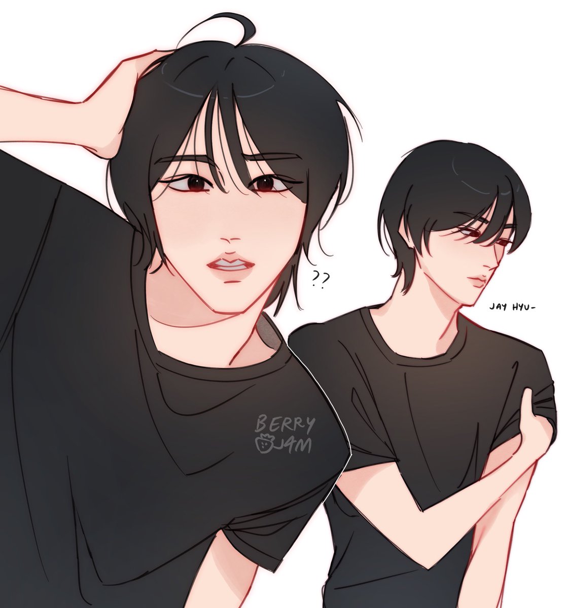 mintchocoberryz's tweet photo. jungwon please don’t cut your hair… T_T

#jungwon #enhypen #fanart https://t.co/yZcOdvXayn