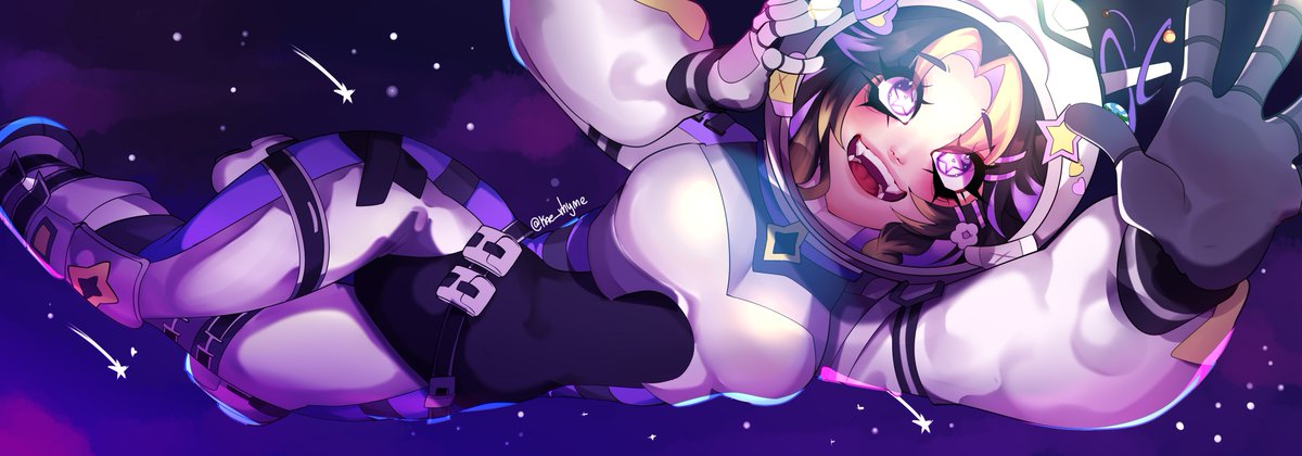 kae_rhyme's tweet image. Comm for @/AriaAltairVT (..◜ᴗ◝..)

#VGenComm #commsopen #comms