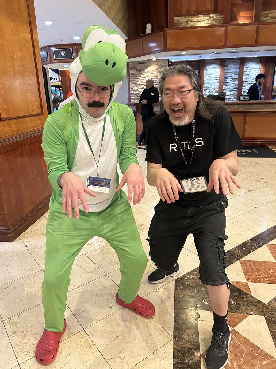 Philcon! Me and Yoshi!