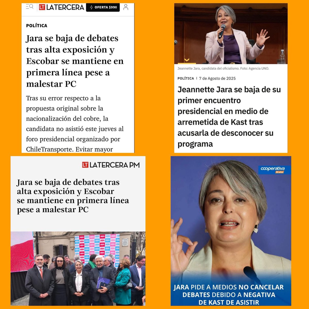 <a href="/jeannette_jara/">Jeannette Jara Román</a> Dando la cara dice