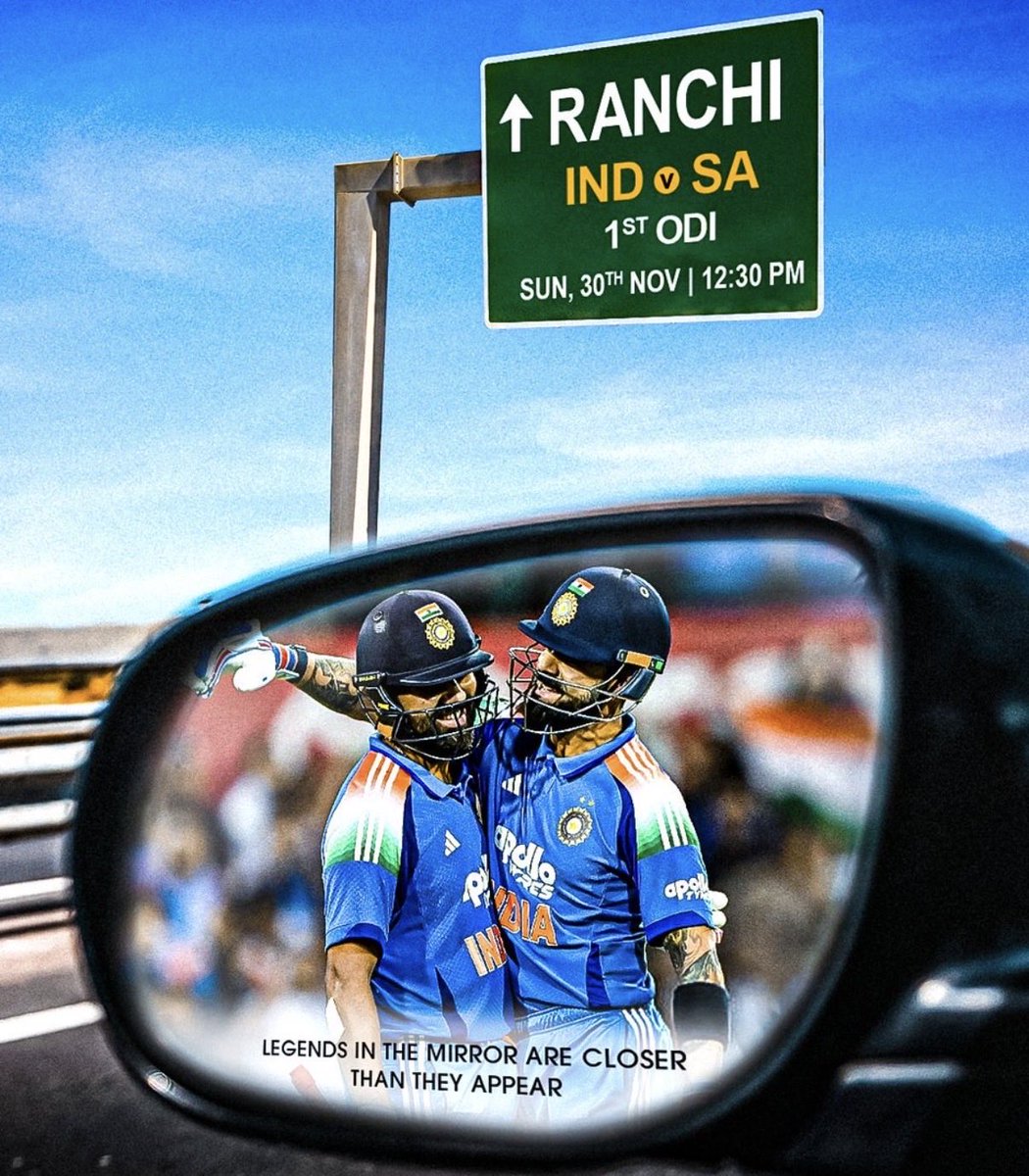 POSTER FOR THE RETURN OF ROHIT &amp; KOHLI 🐐