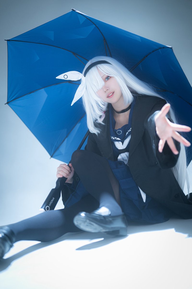 yuuthree_cc's tweet image. ブルーアーカイブ/cosplay

プラナ　※ヘイロー無

レイヤー様:こさめさん
#KOKOMO撮影会