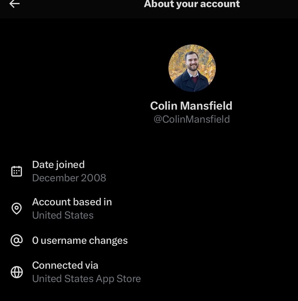 Colin Mansfield tweet media