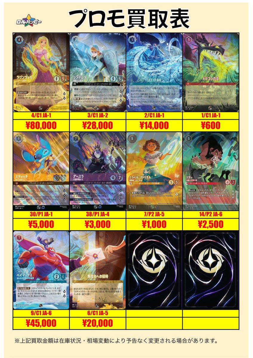 ロルカナ TSUTAYAエリア大会本戦 ベイマックス 舞踏会への招待状