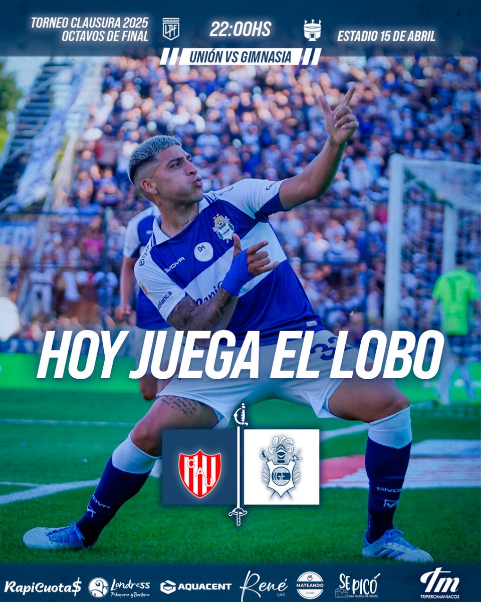 #CGE #GELP | #HoyJuegaGIMNASIA | Inicia una nueva etapa de la competencia, visitando a un duro rival y con sed de otro triunfo.

🥁 𝐍𝐨 𝐥𝐞 𝐟𝐚𝐥𝐥𝐞𝐬 𝐚 𝐭𝐮 𝐠𝐞𝐧𝐭𝐞 🎺

🤍💙 𝐕𝐀𝐌𝐎𝐒 𝐋𝐎𝐁𝐎 💙🤍