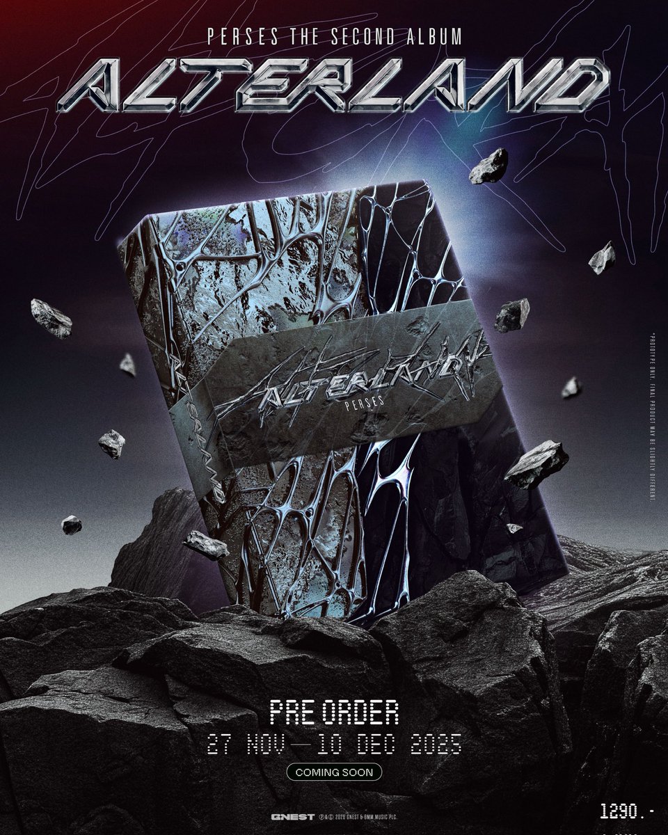 gnest_official's tweet image. PERSES THE SECOND ALBUM &apos;ALTERLAND&apos;
Unfold your journey into the land of endless possibility
 
PERSES THE SECOND ALBUM &apos;ALTERLAND&apos; Details

• Album Cover (Packaged with belt)
• CD-R (7 Tracks)
• Pop-up CD Tray
• Photobook (108 Pages)
• Postcard (12 EA)
• Identity Card with…